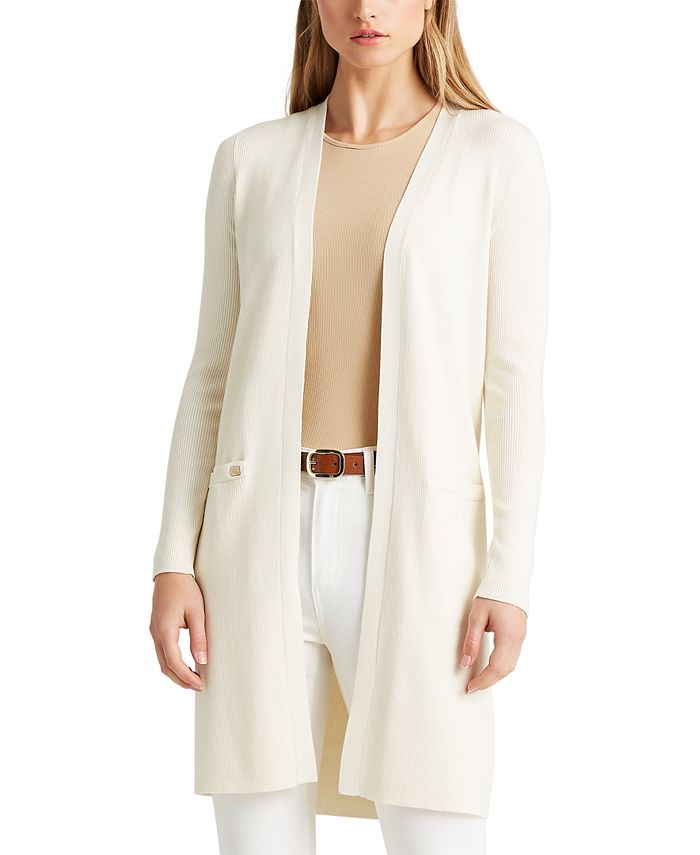 Lauren Ralph Lauren Open Front Cardigan Macy s