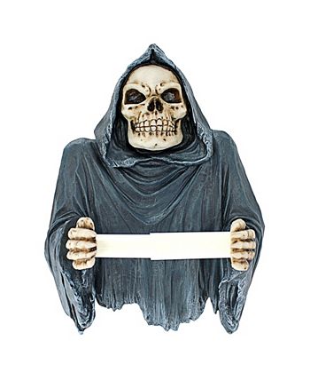 Skeleton Toilet Paper Holder - Design Toscano