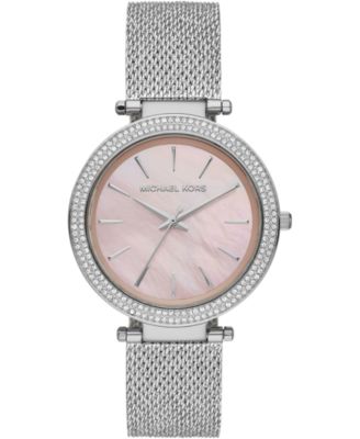 Michael Kors - Women's Darci Stainless Steel Mesh Bracelet Watch 39mm