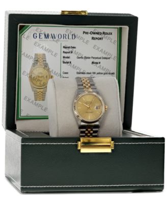 macys used rolex