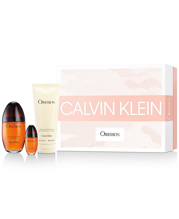 Calvin Klein 3-Pc. Obsession For Women Gift Set & Reviews - All Perfume ...