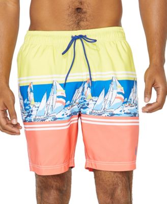 macy's nautica men's swimwear