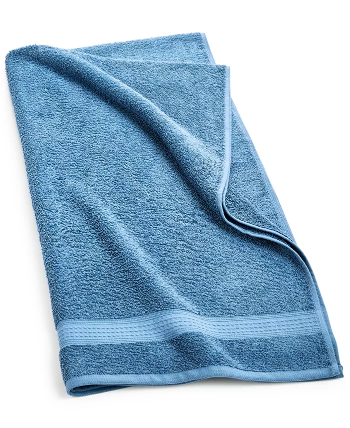 Home Design Cotton 27.6" x 54" Bath Towel, Created for Macy's