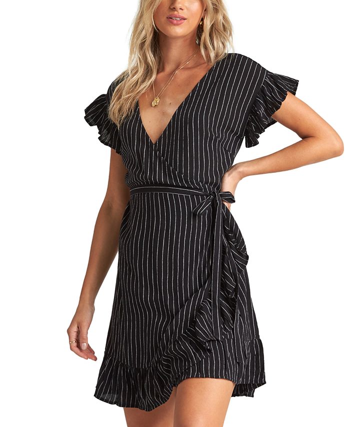 Billabong Juniors' Wrap & Roll Dress Macy's