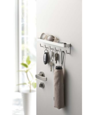 Magnetic key rack with tray hot sale