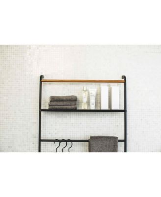 Tower Leaning Ladder With Shelf