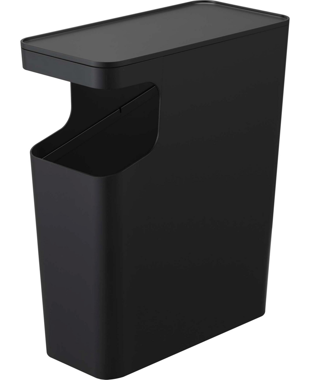 Yamazaki Home Tower Side Table Trash Can