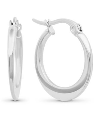 steeltime hoop earrings