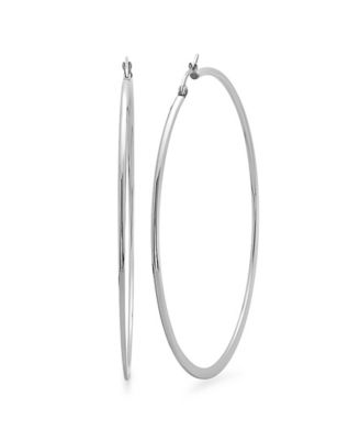 Stainless Steel Hoop Earrings