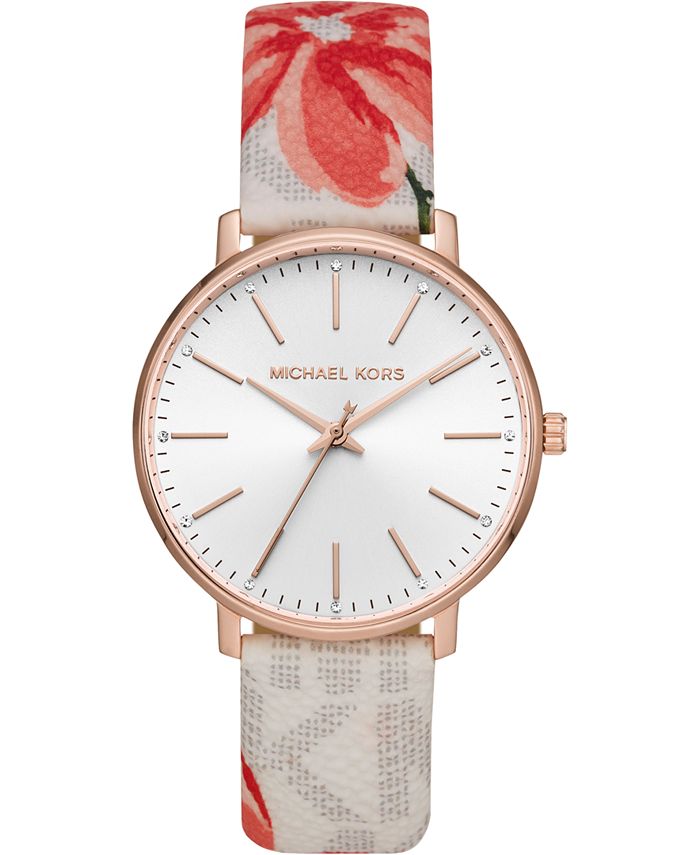 Michael kors top flower watch