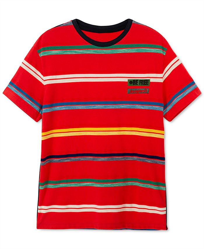 Desigual Men's Leon Stripe T-Shirt - Macy's