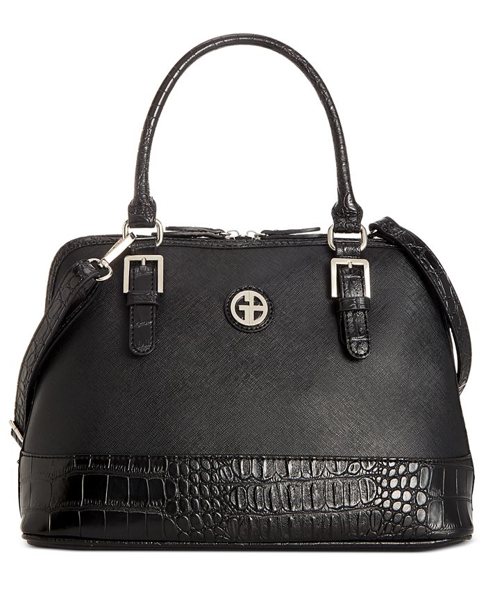 Saffiano sales dome satchel