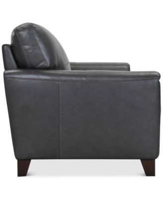 Brayna 88" Classic Leather Sofa