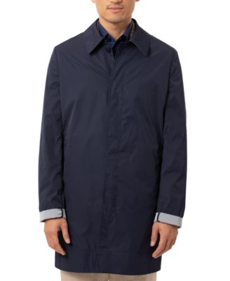 Tallia - Men's Slim-Fit Double-Face Raincoat