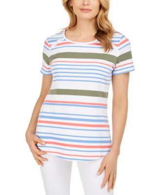 macy's ladies petite tops