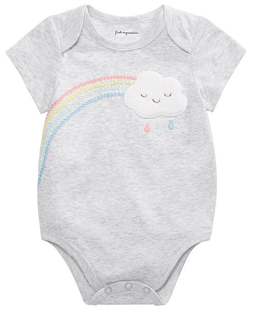 First Impressions Baby Boys Rainbow Cloud Bodysuit Created For