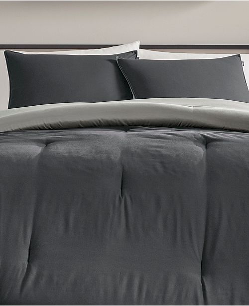 Nautica Solid Reversible Twin Comforter Set Reviews Comforters