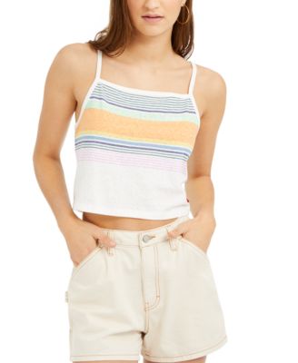 Dickies - Cotton Sunset Striped Cropped Cami