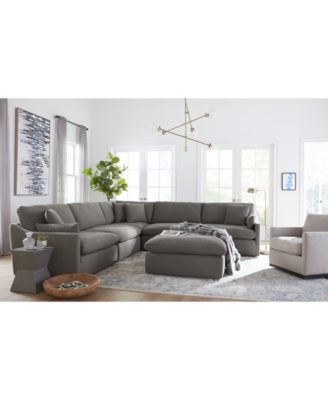 CLOSEOUT! Joud 3-Pc. Fabric Sofa, Created for Macy's