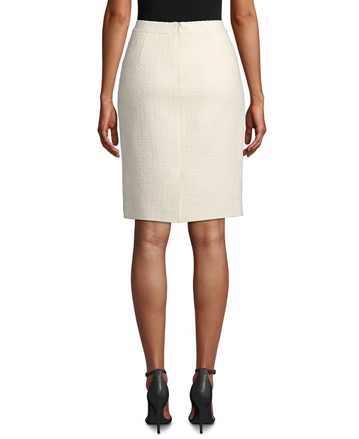 Anne Klein Woven Tweed Pencil Skirt & Reviews - Skirts - Women - Macy's
