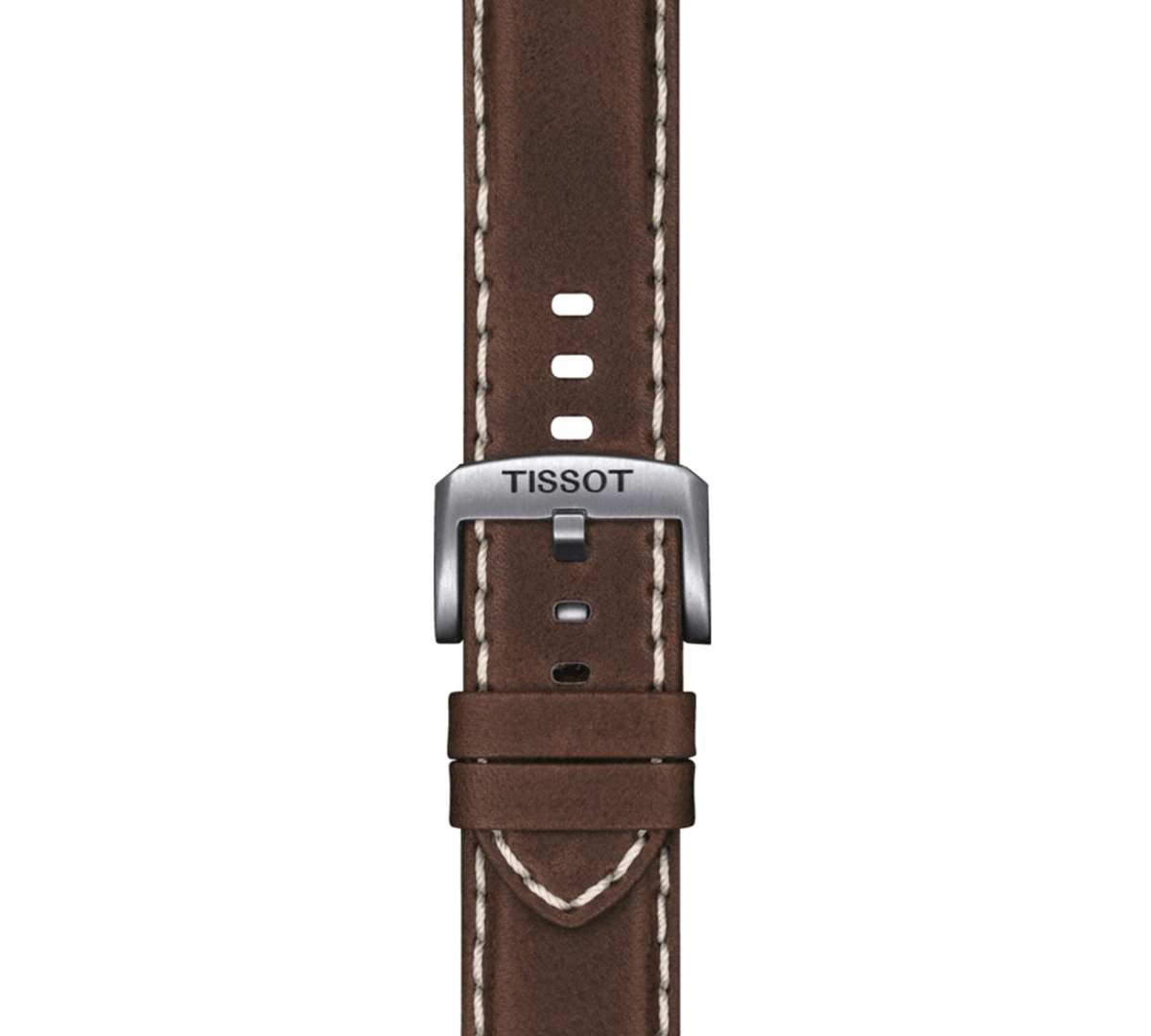 Shop Tissot Men's Swiss T-sport Supersport Chrono Brown Leather Strap Watch 46mm