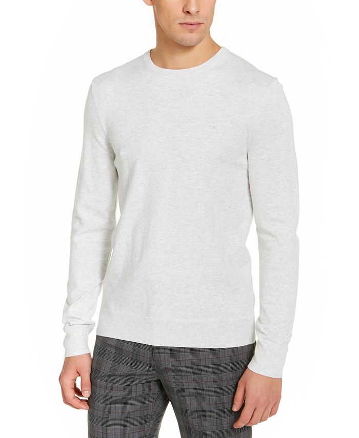 Calvin Klein Men's Solid Liquid Sweater & Reviews - Sweaters - Men - Macy's