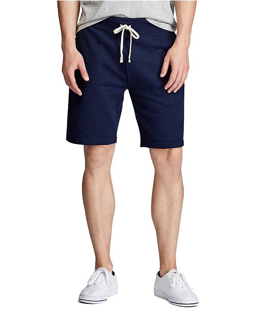 Polo Ralph Lauren Men S Big Tall Drawstring Fleece Shorts Reviews Shorts Men Macy S