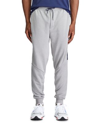 all white polo sweat suit