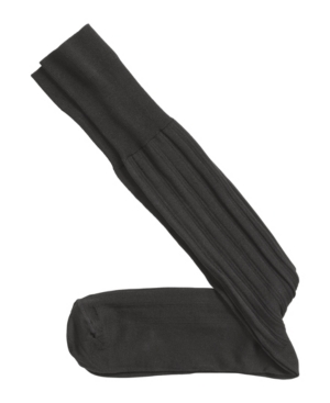 Johnston & Murphy Cotton Ribbed Over-The-Calf Socks