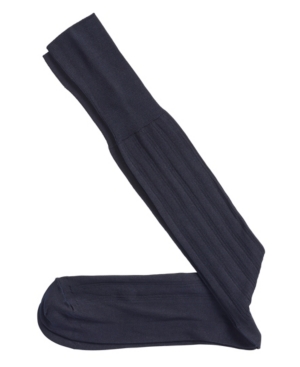 Johnston & Murphy Cotton Ribbed Over-The-Calf Socks