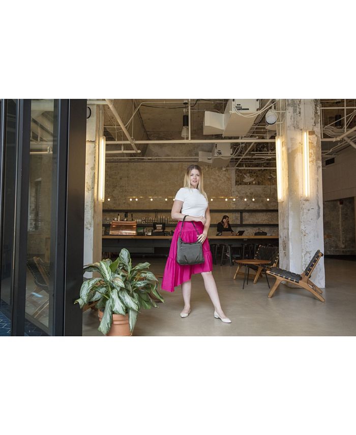 Travelon AntiTheft Parkview Hobo Crossbody & Reviews Travel