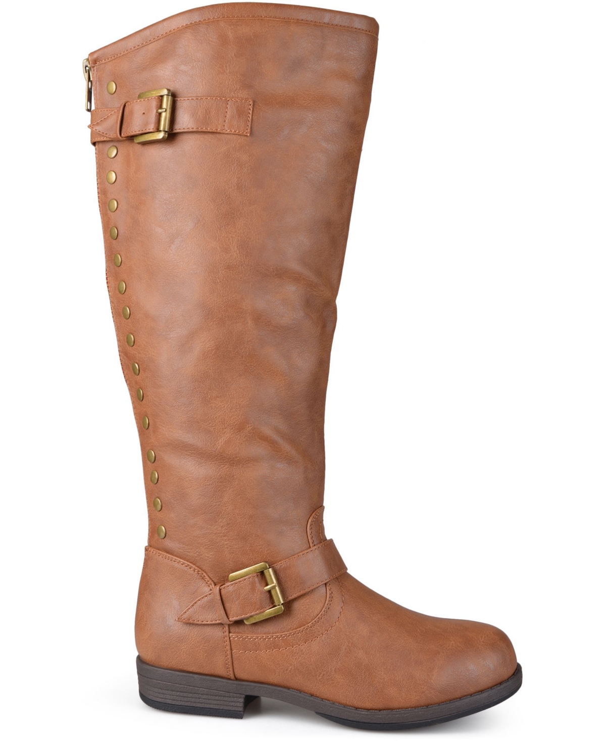 Journee Collection Women's Spokane Extra Wide Calf Knee High Riding Boots
