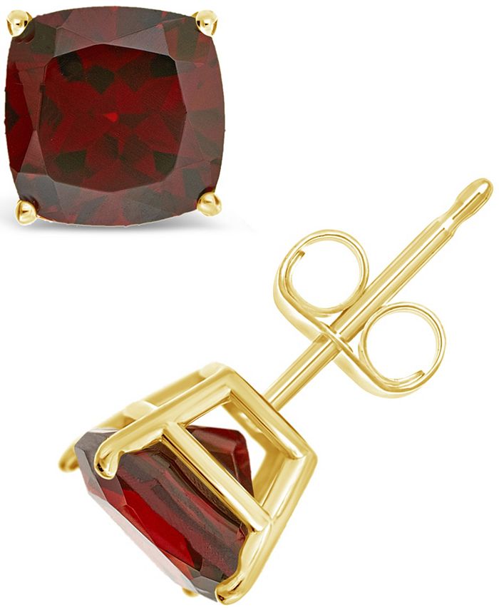 Macys garnet earrings on sale