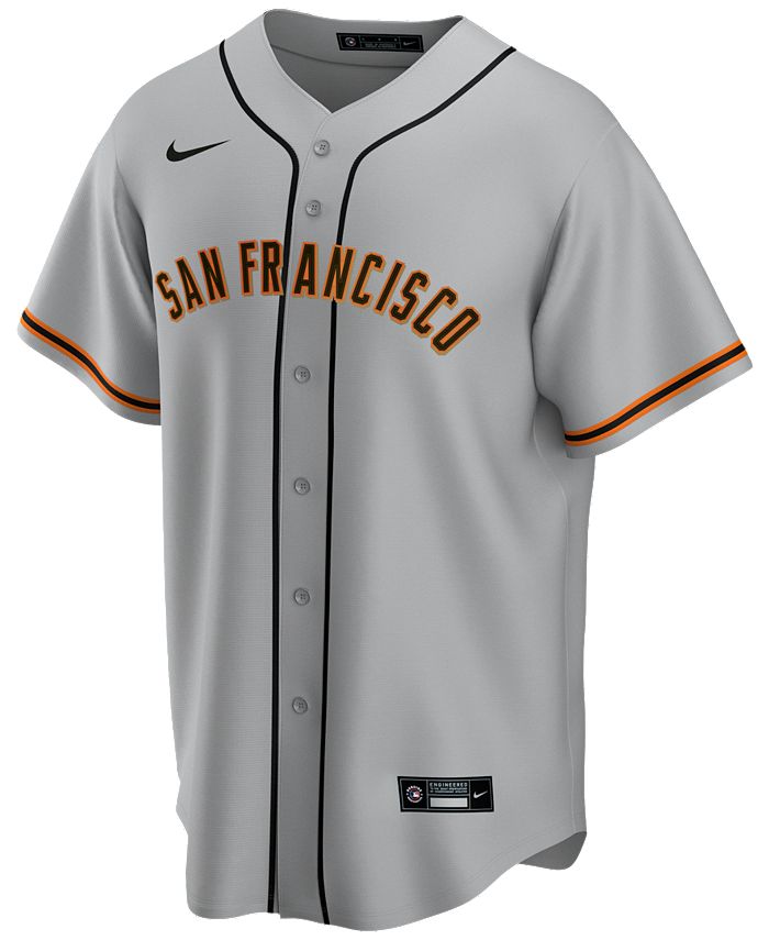 Nike Men's San Francisco Giants Official Blank Replica Jersey - Macy's