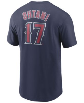 Men's Shohei Ohtani Los Angeles Angels Name and Number Player T-Shirt
