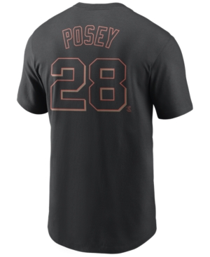 Nike Men's Buster Posey San Francisco Giants Name and Number Player T-Shirt