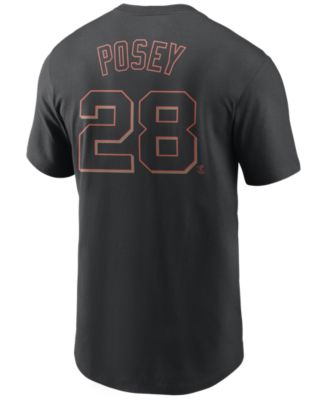 Nike Men's Buster Posey San Francisco Giants Name and Number Player T ...