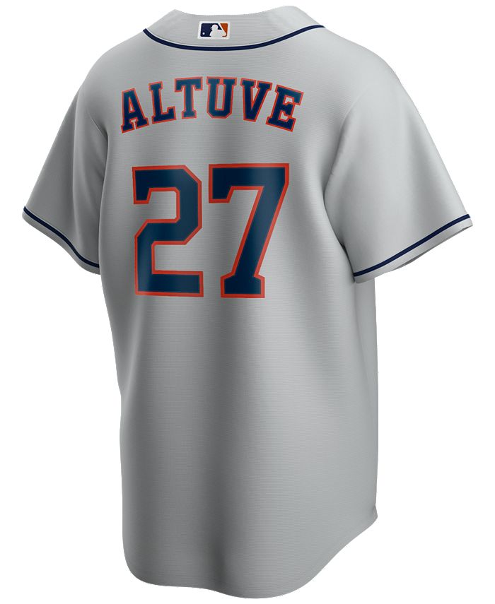 Men's Houston Astros Jose Altuve Nike White Name & Number T-Shirt