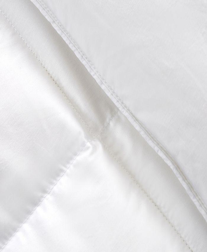 Serta White Down Fiber & Feather Light Warmth Comforter, Twin Macy's