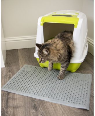 petlinks purrfect paws litter mat