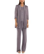 Macys plus size 2025 dressy pant suits