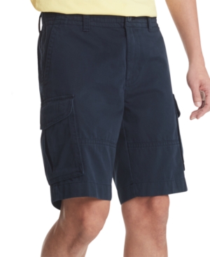 TOMMY HILFIGER MEN'S AUTHENTIC CARGO SHORTS, CREATED FOR MACY'S