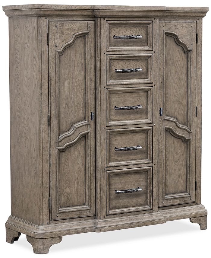 Furniture Bristol Bedroom Chest with Doors Macy's