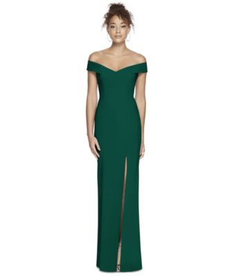 Dessy Collection - Off-The-Shoulder Maxi Dress