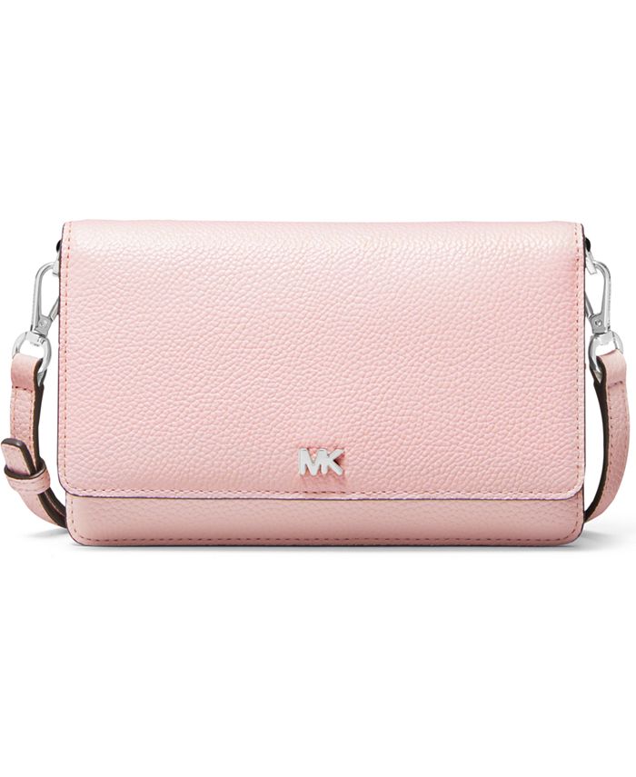 Michael Kors Pebble Leather Phone Crossbody Wallet & Reviews - Handbags &  Accessories - Macy's
