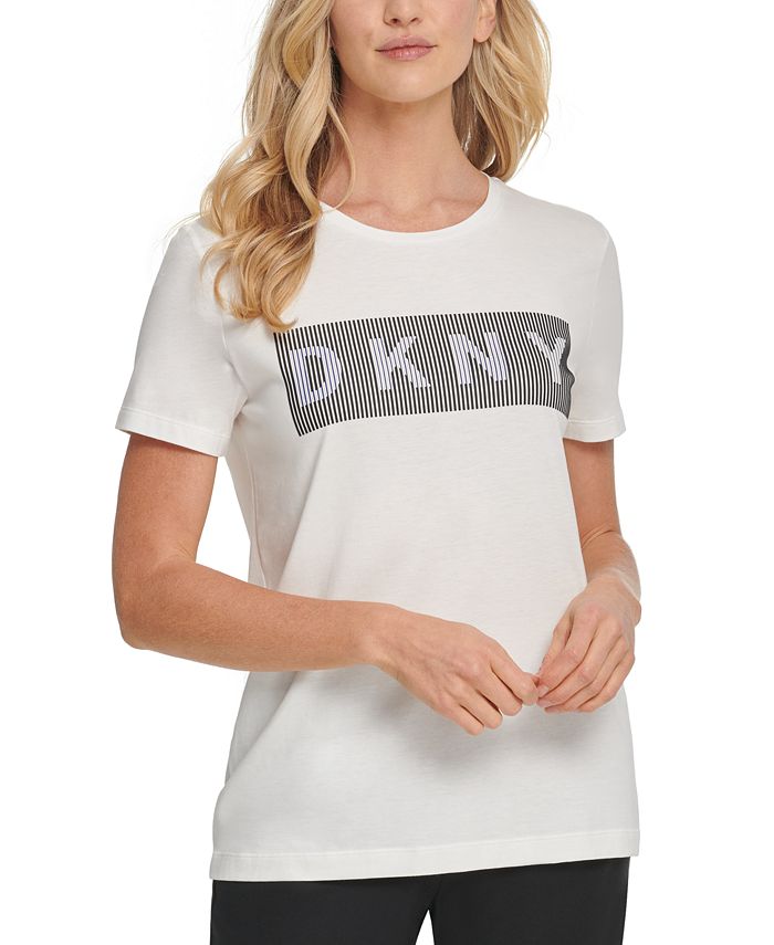 DKNY Logo T-Shirt - Macy's