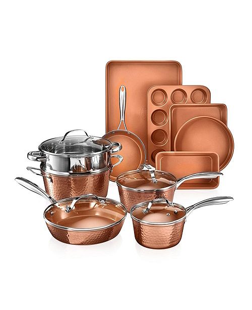 gotham steel stackable pots and pans