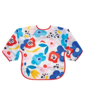 Tiny Twinkle Baby Boys and Girls Modern Floral Full Sleeve Bib