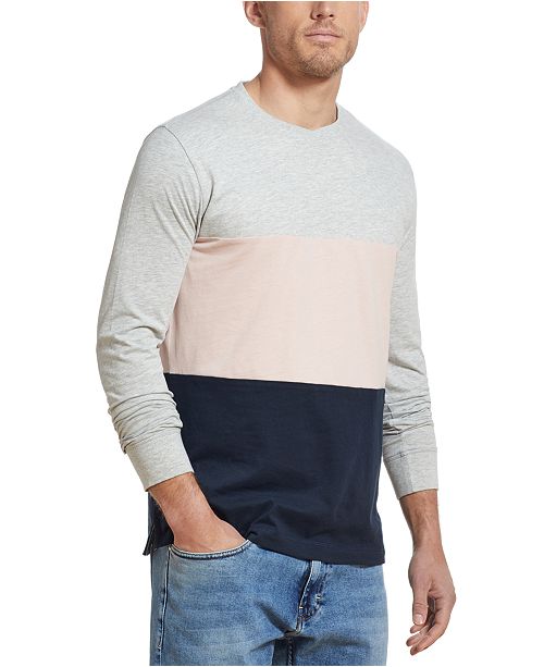 Weatherproof Vintage Men S Colorblocked Shirt Reviews T Shirts