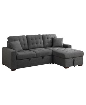 Furniture - Bonita 2-Pc Sectional Sleeper Bed